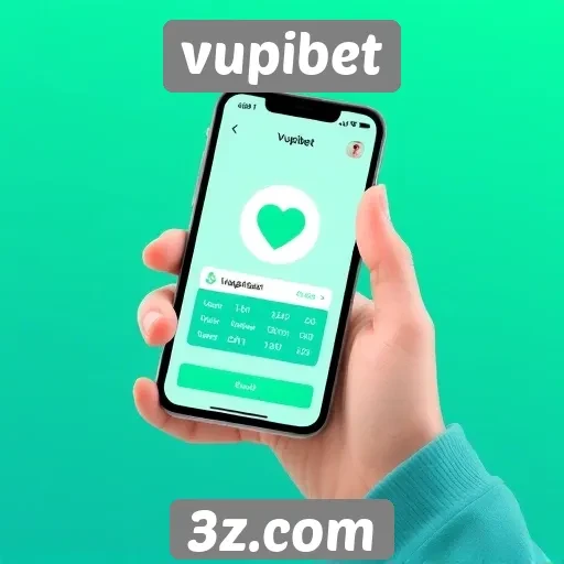 Aplicativo da Vupibet é acessível em dispositivos móveis