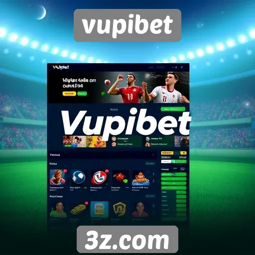 Novidades no design do site Vupibet atraem jogadores