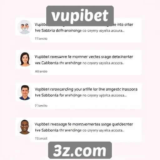 Depoimentos de usuários sobre suas experiências no Vupibet